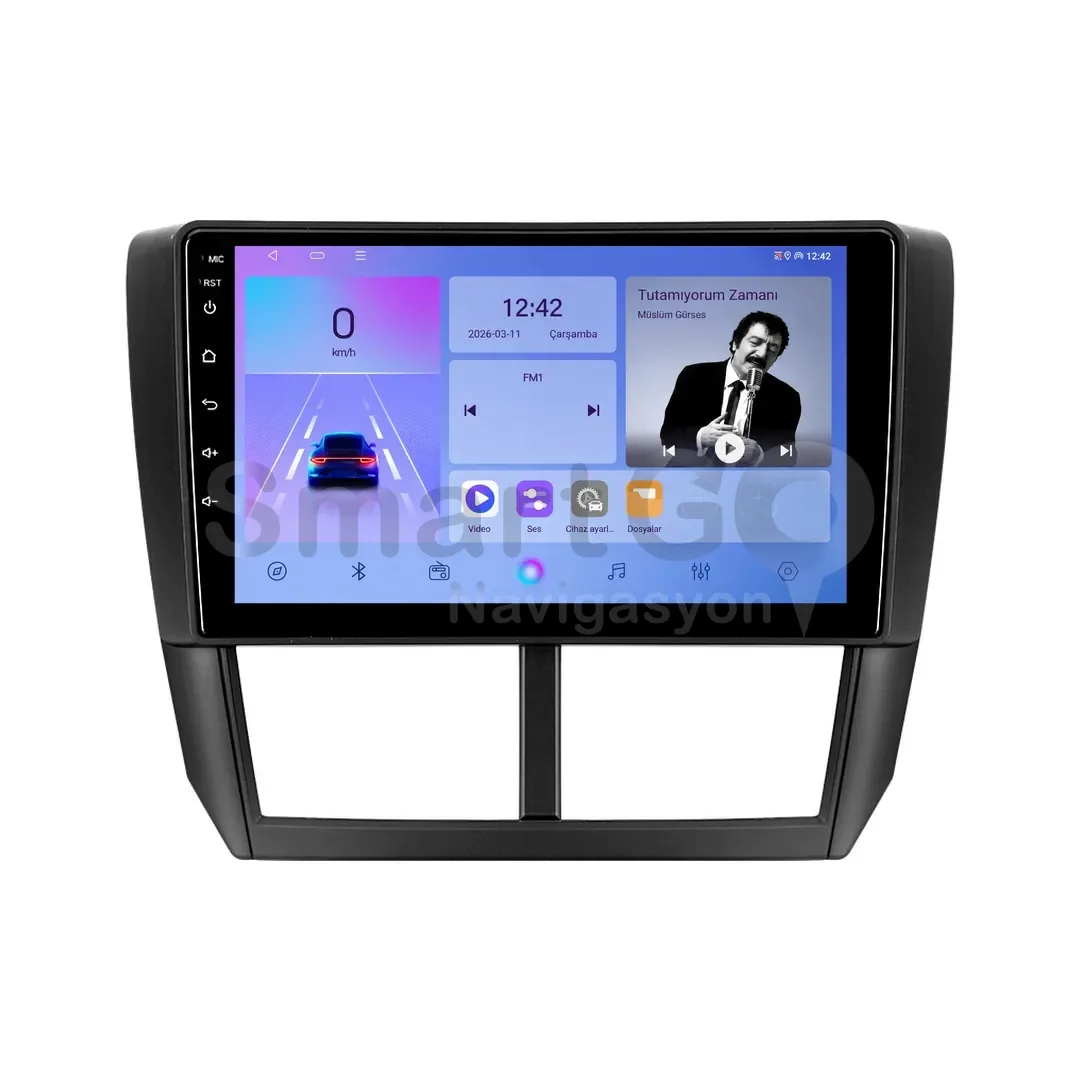 Subaru Forester Android Multimedya Sistemi (2008-2012) - 9 İnç