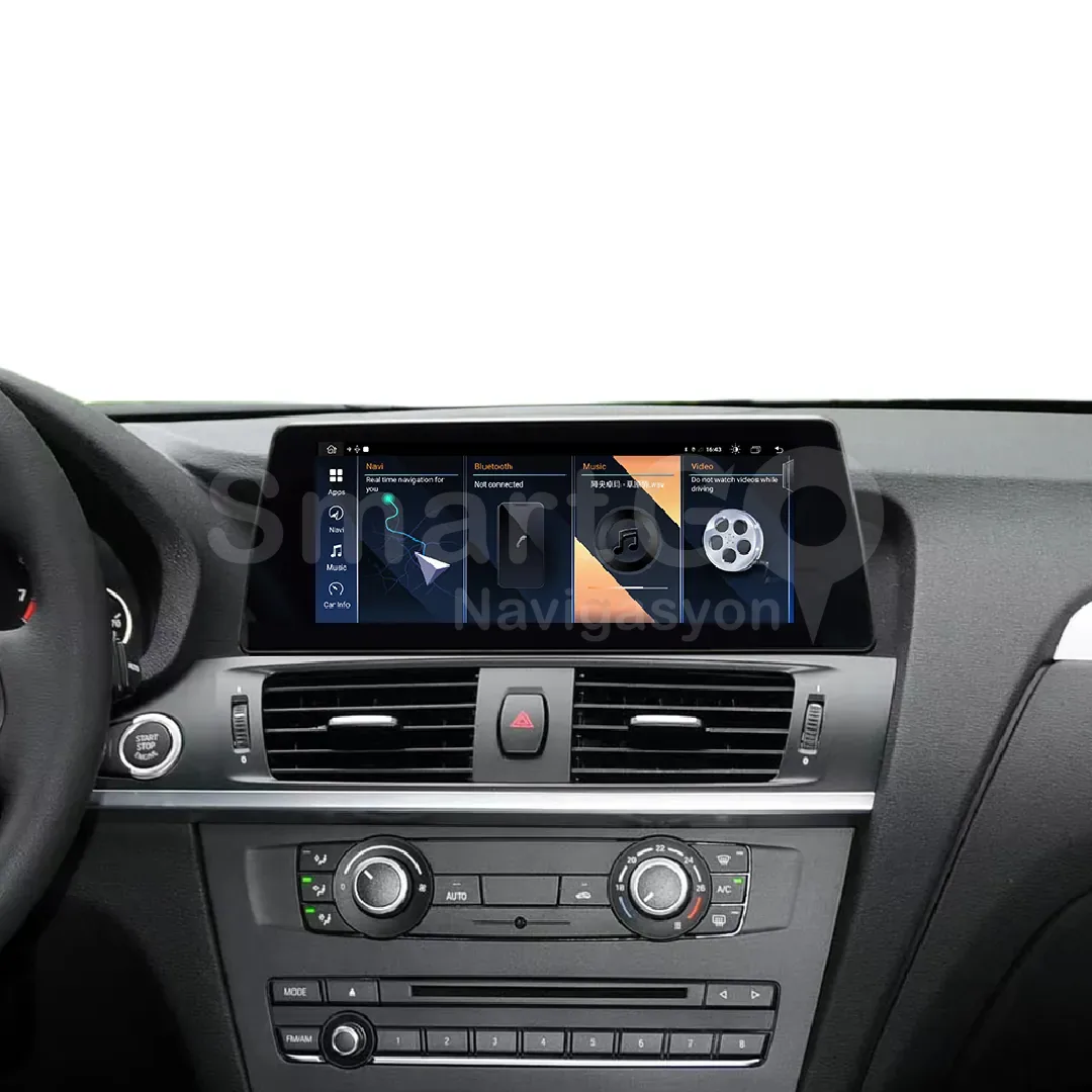 BMW X3 F25 / X4 F26 2013-2016 OEM 10.25 İnç Android Multimedya