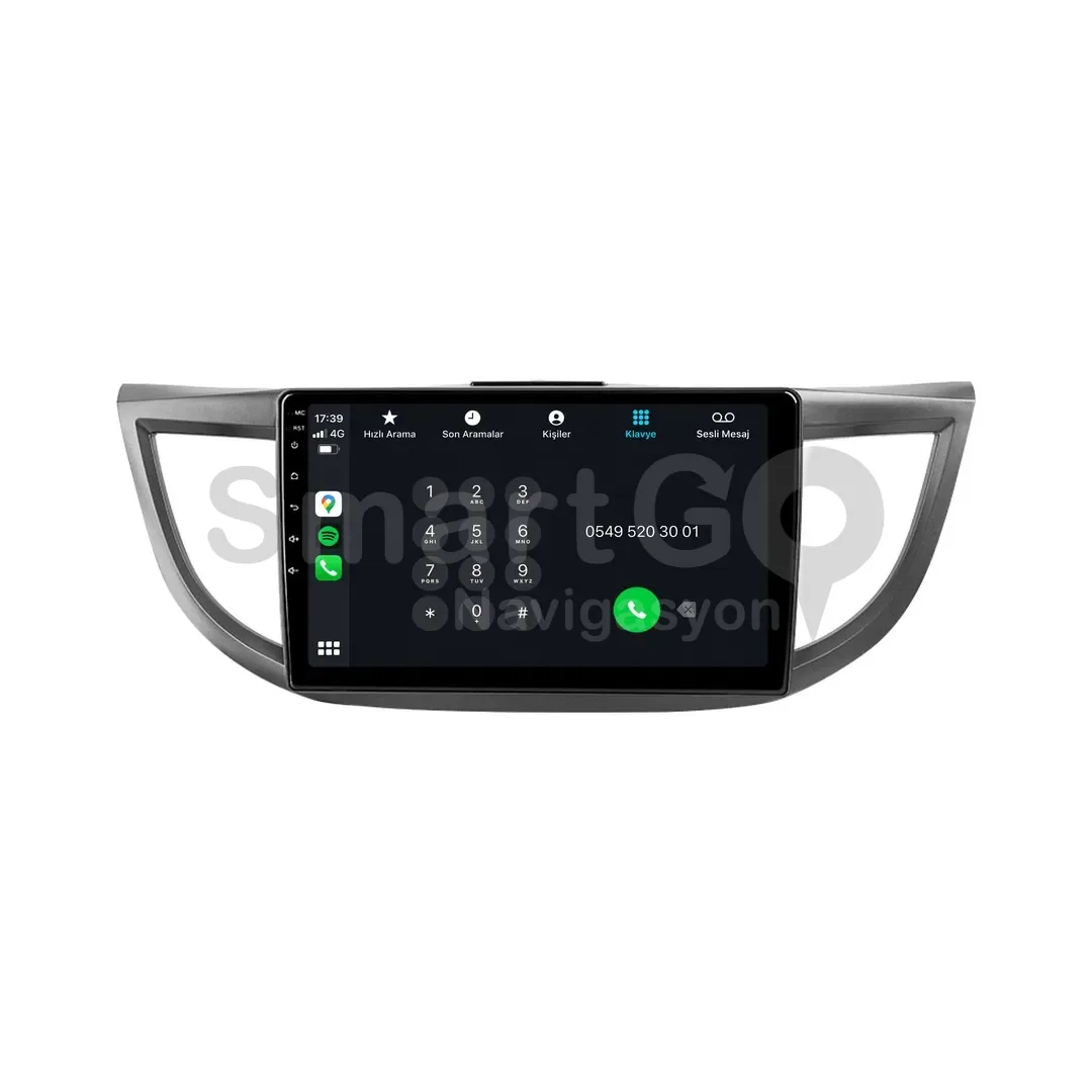 Honda CR-V Android Multimedya Sistemi 10 İnç (2013-2018)