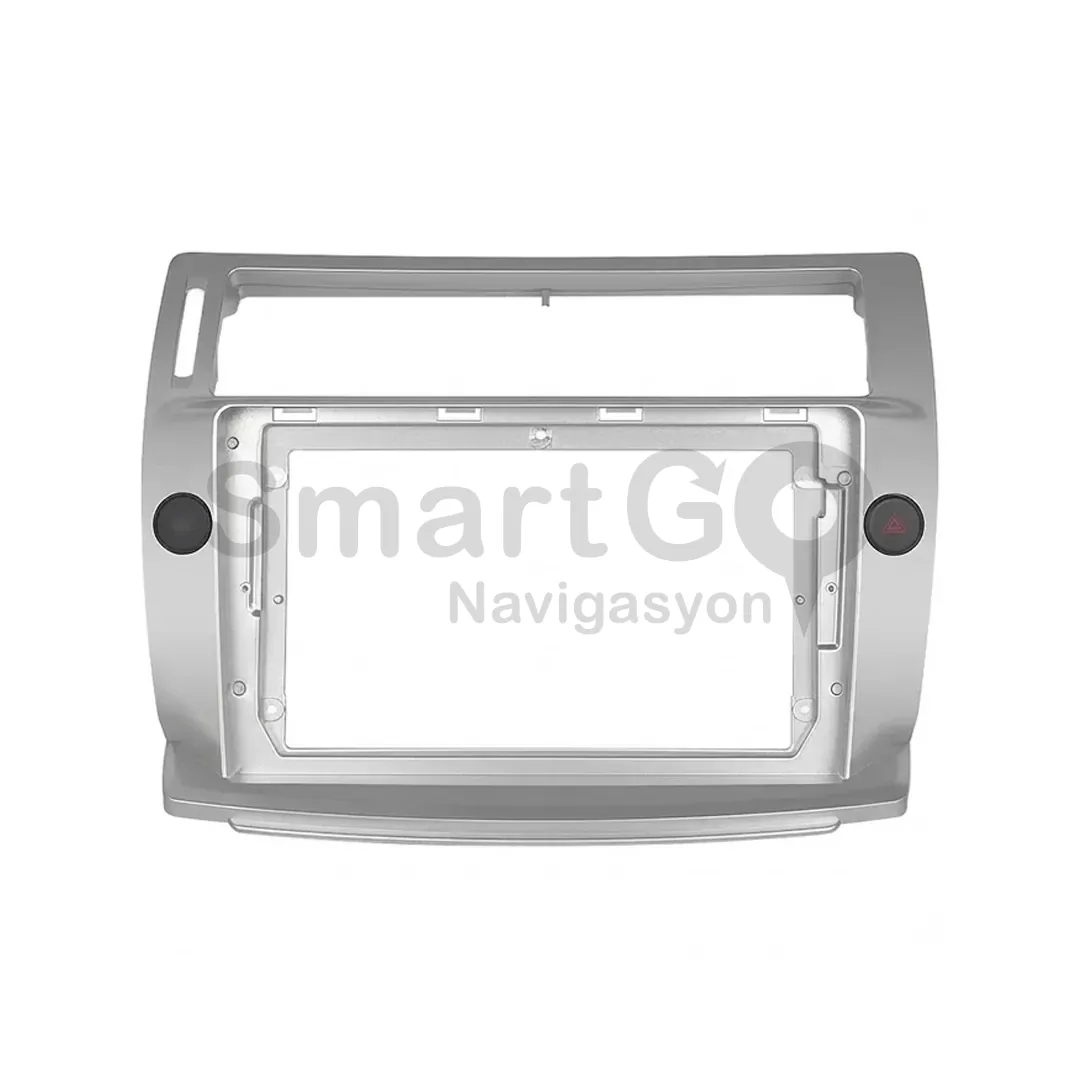 Citroen C4 9 İnç 2005-2011 Multimedya Çerçevesi