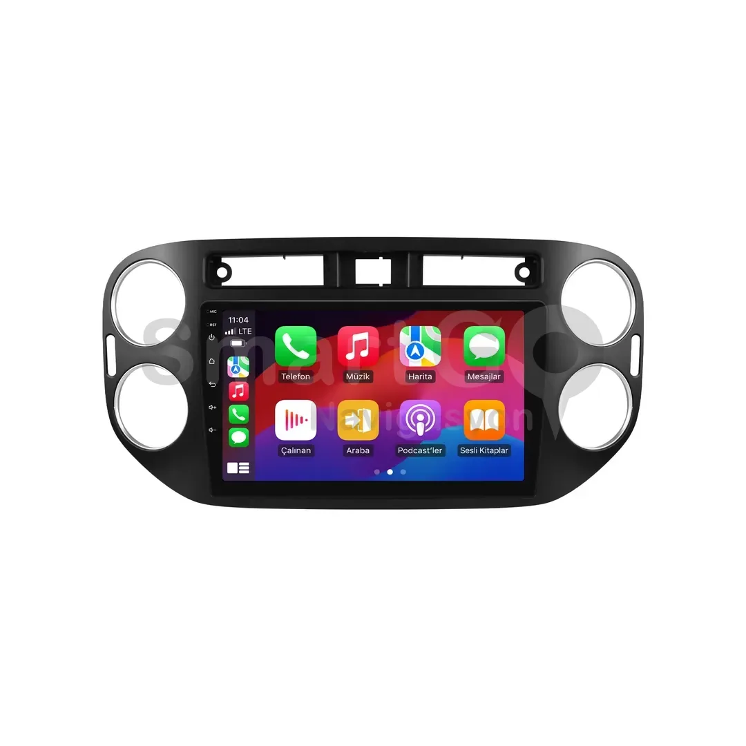 Volkswagen Tiguan Android Siyah Multimedya Sistemi (2008-2015) - 9 İnç