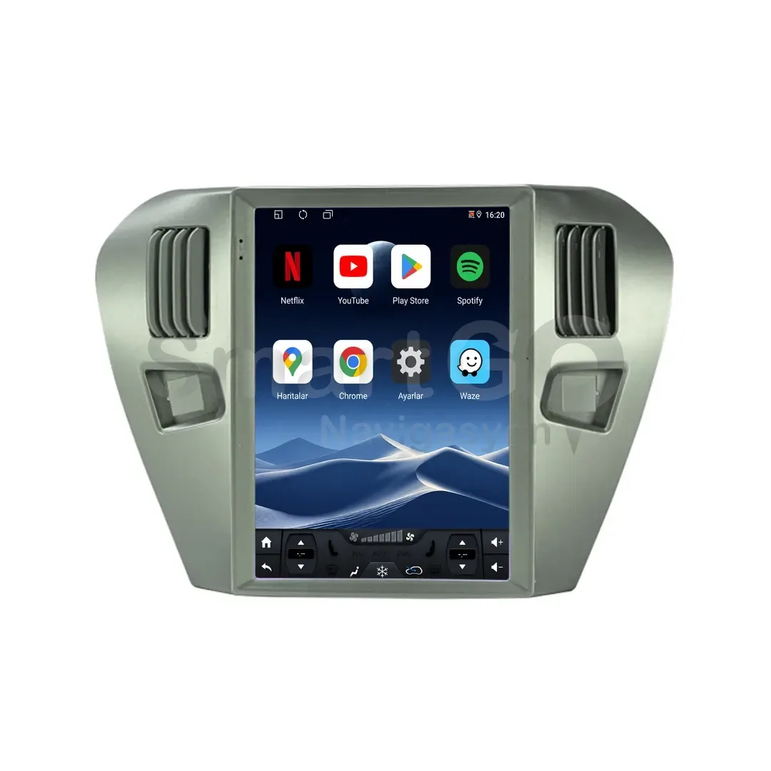Citroen C-Elysee Android Tesla Multimedya Sistemi (2012-2024) - 9.7 İnç