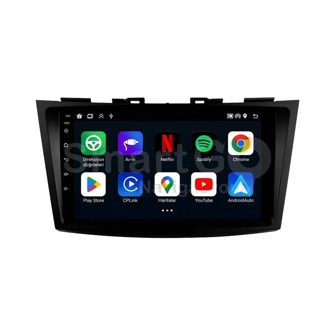 Suzuki Swift Android Multimedya Sistemi (2011-2016) - 9 İnç