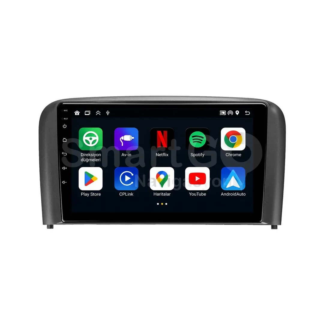Volvo S80 Android Multimedya Sistemi (1999-2006) - 9 İnç