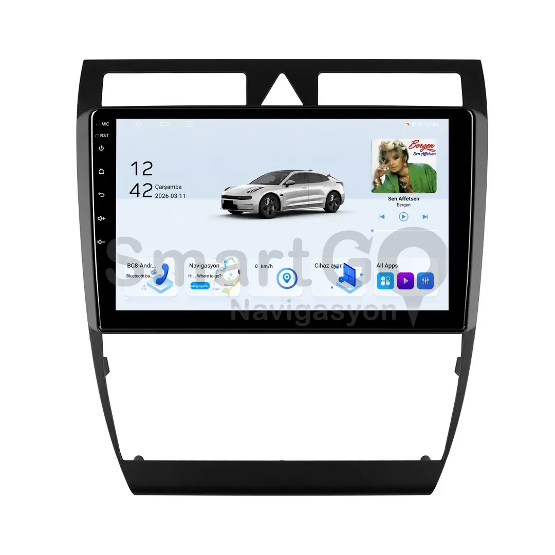 Audi A6 Android Multimedya Sistemi (1997-2004) - 9 İnç