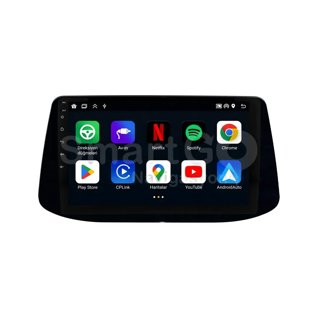 Hyundai i30 Android Multimedya Sistemi (2017-2025) - 9 İnç