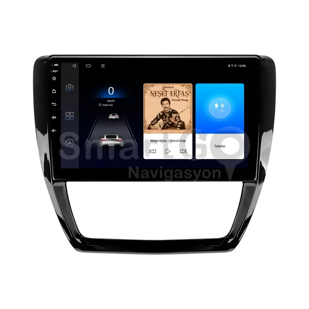 Volkswagen Jetta Android Multimedya Sistemi (2011-2017) - 10 İnç
