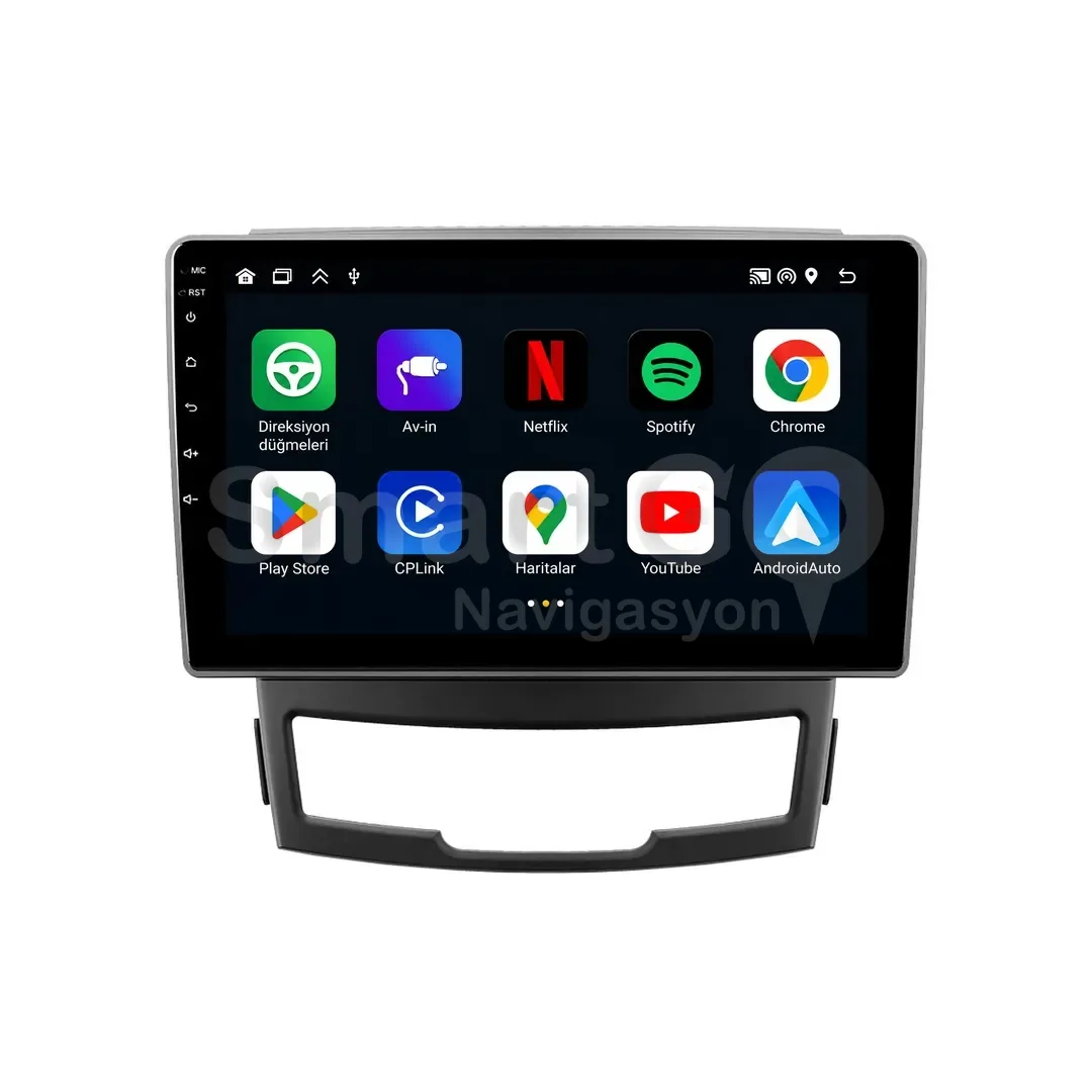 SsangYong Korando Android Multimedya Sistemi (2011-2013) - 9 İnç