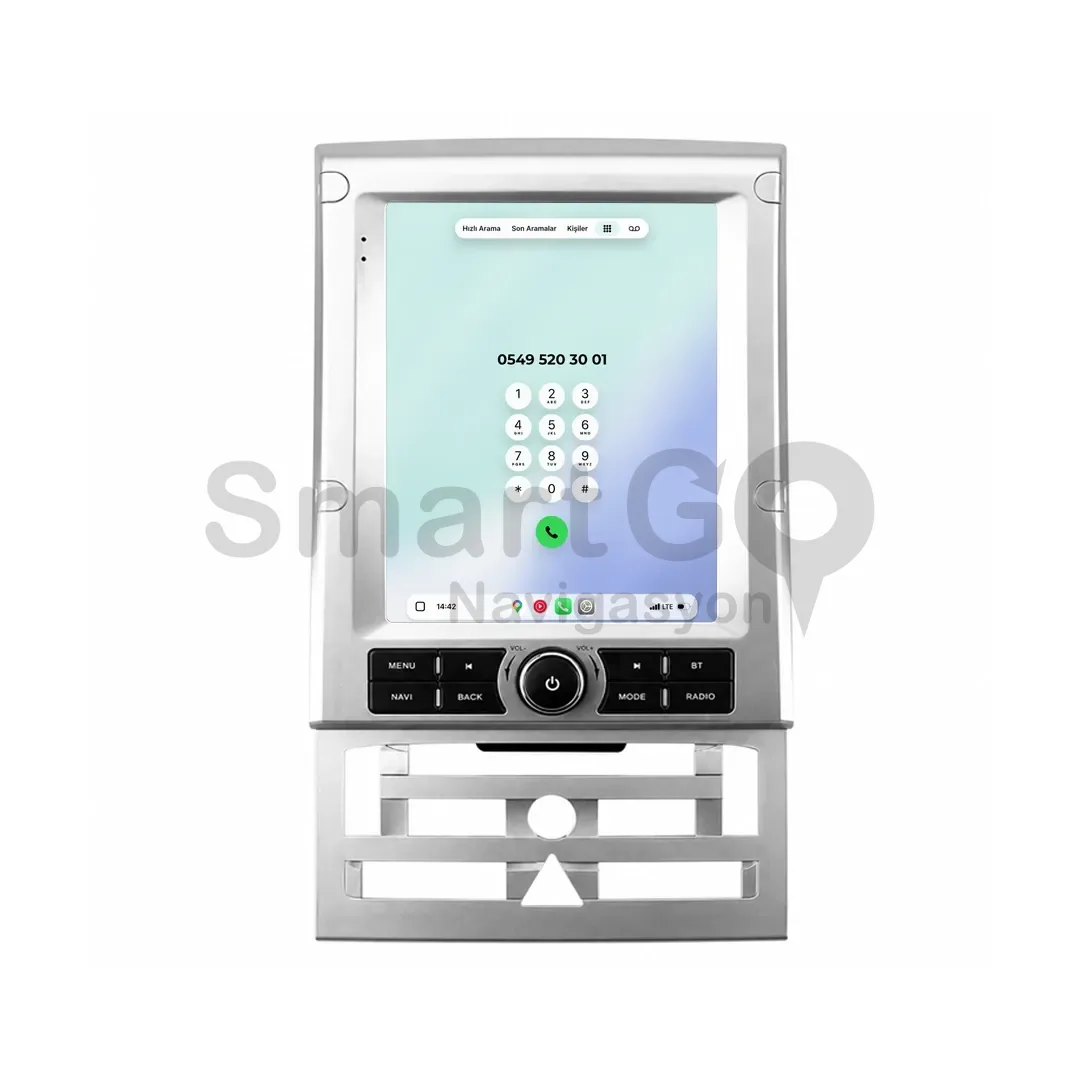 Peugeot 407 Android Tesla Multimedya Sistemi (2004-2011) - 9.7 İnç