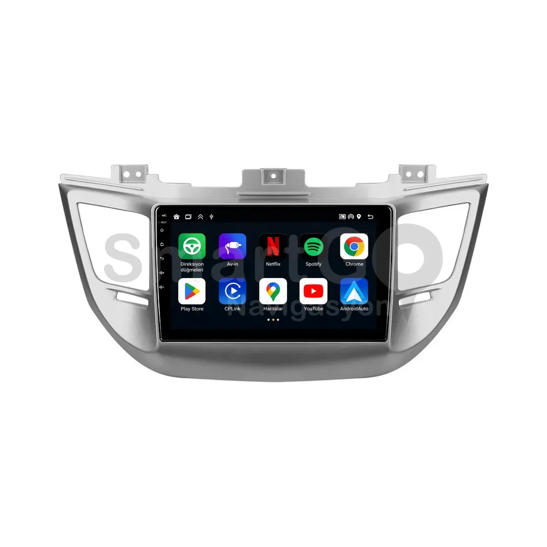 Hyundai Tucson Android Multimedya Sistemi (2015-2018) - 9 İnç