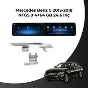 Mercedes Benz C/GLC W205 X253 2015-2018 OEM 24.6 İnç Android Multimedya