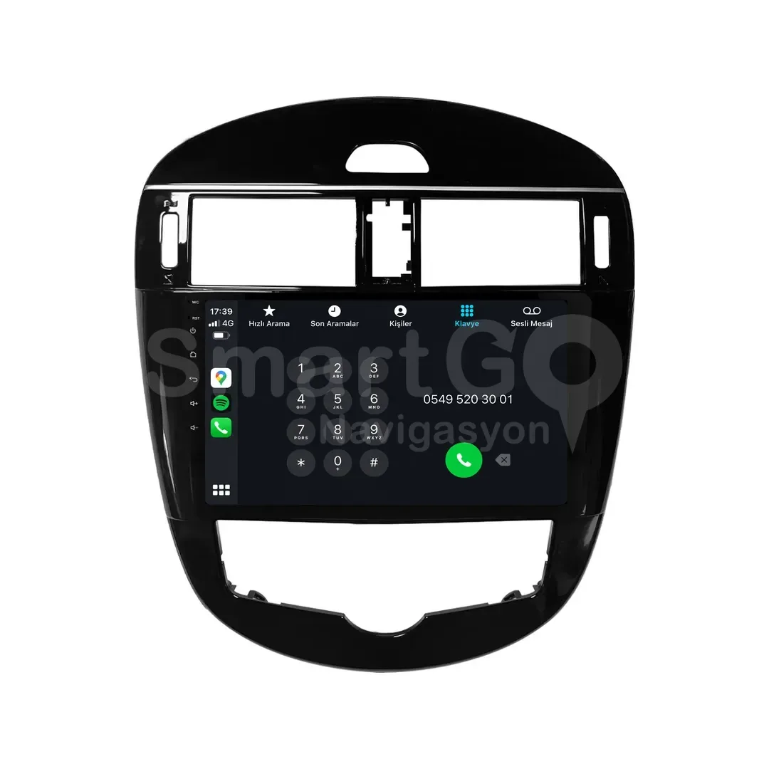 Nissan Pulsar Android Multimedya Sistemi (2016-2017) - Dijital 9 İnç