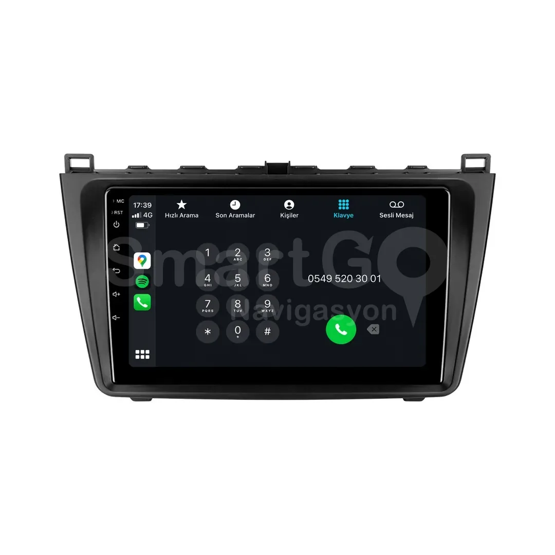 Mazda 3 Android Multimedya Sistemi (2009-2012) - 9 İnç