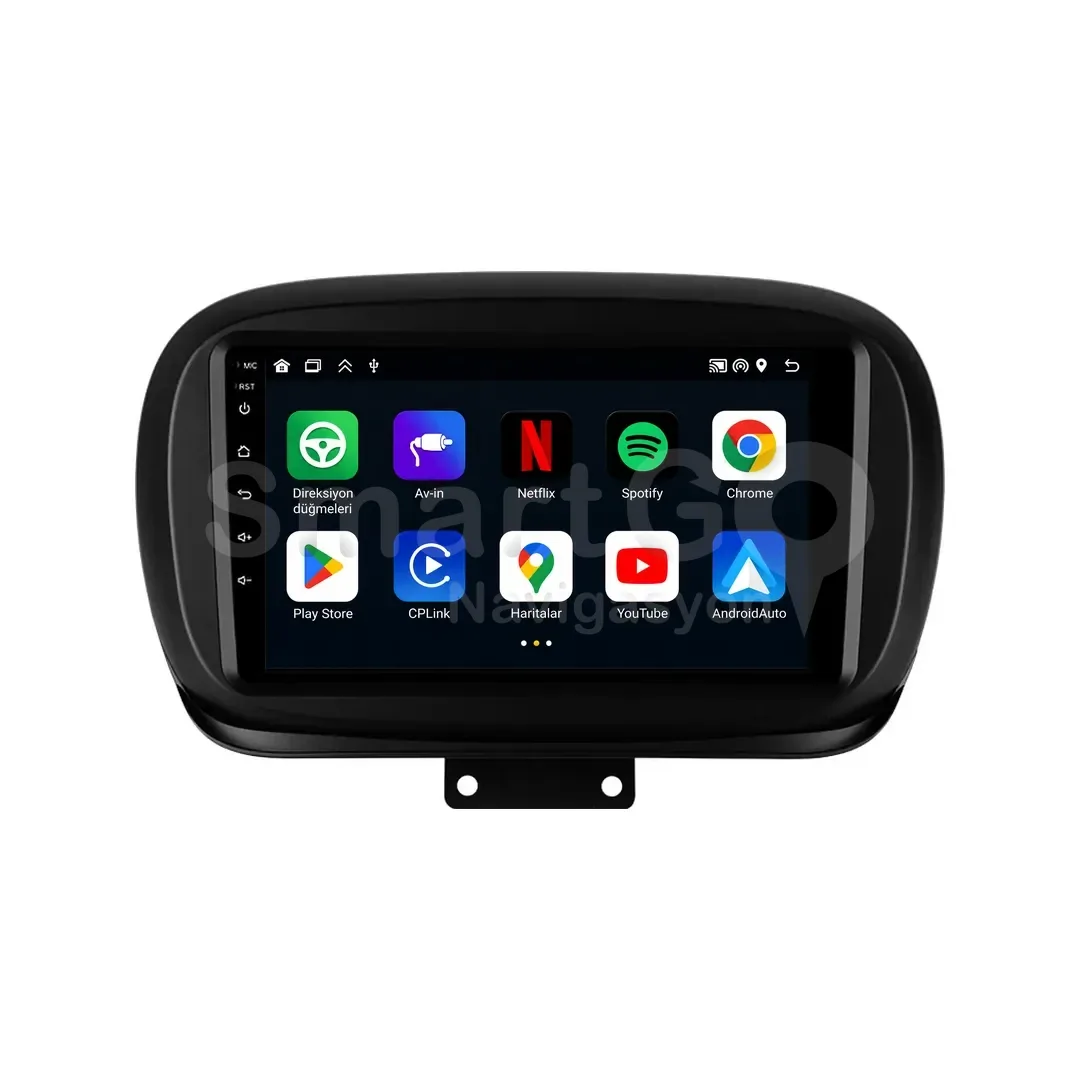 Fiat 500X Android Multimedya Sistemi (2014-2023) - 9 İnç