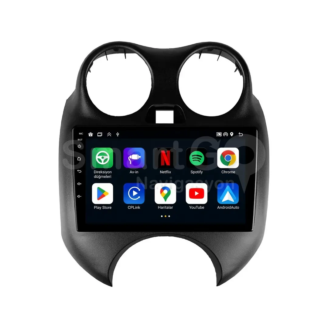 Nissan Micra Android Multimedya Sistemi (2011-2013) - 9 İnç