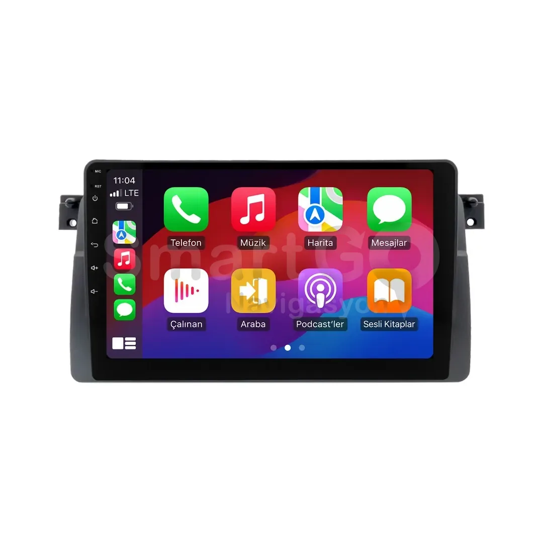BMW 3 Series E46 Android Multimedya Sistemi (1999-2005) - 9 İnç