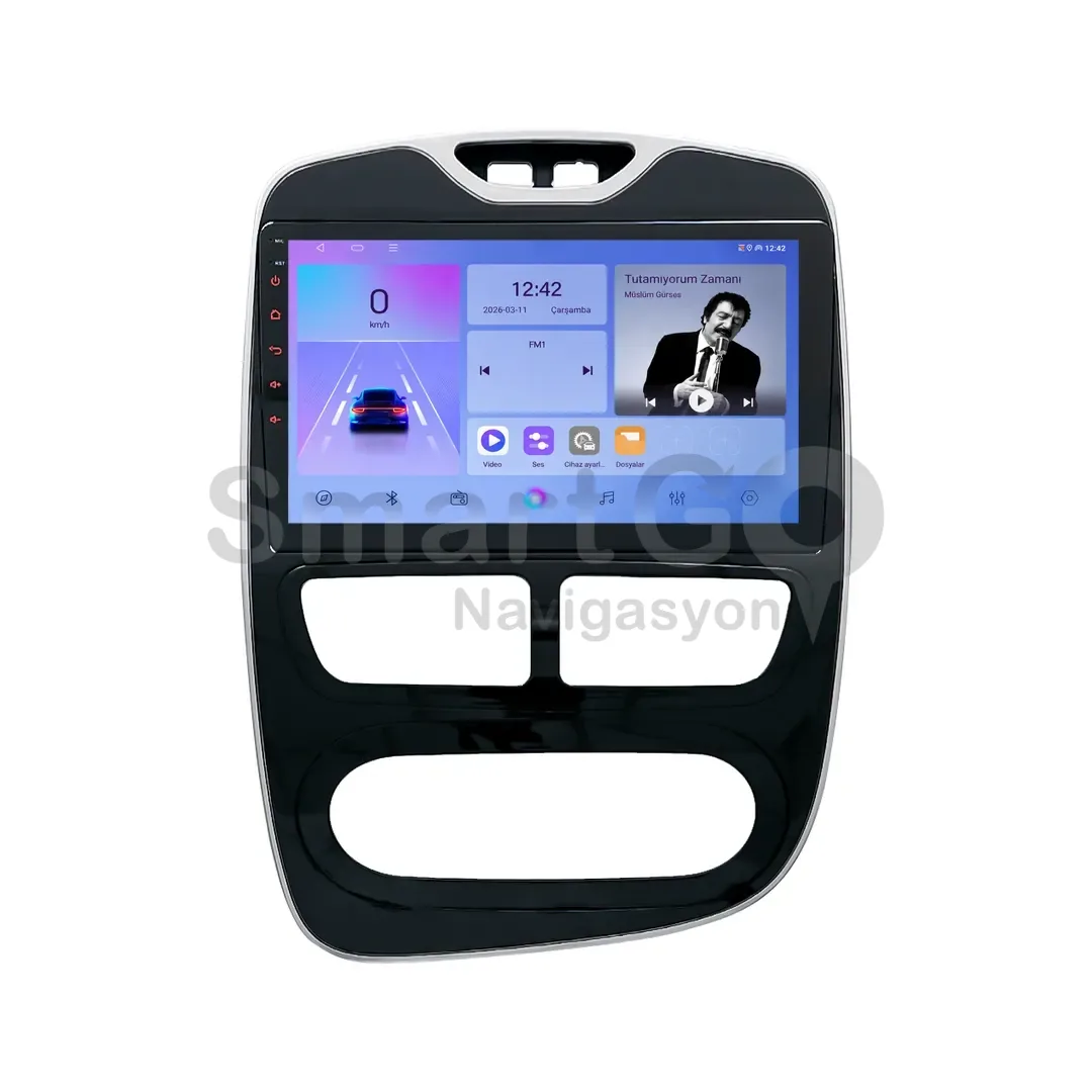 Renault Clio Android Multimedya Sistemi (2012-2016) - 10 İnç
