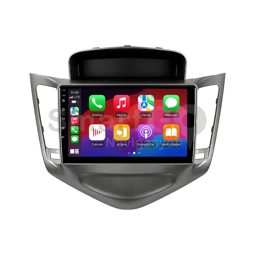 Chevrolet Cruze Android Multimedya Sistemi (2009-2012) - 9 İnç Gri