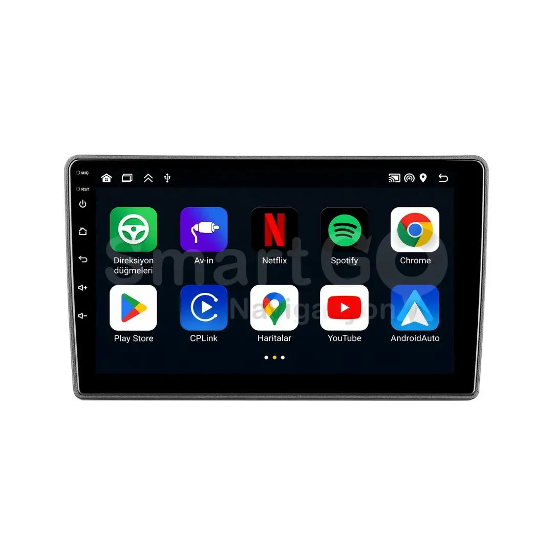 Kia Bongo Android Multimedya Sistemi (2006-2024) - Hyundai H100 9 İnç
