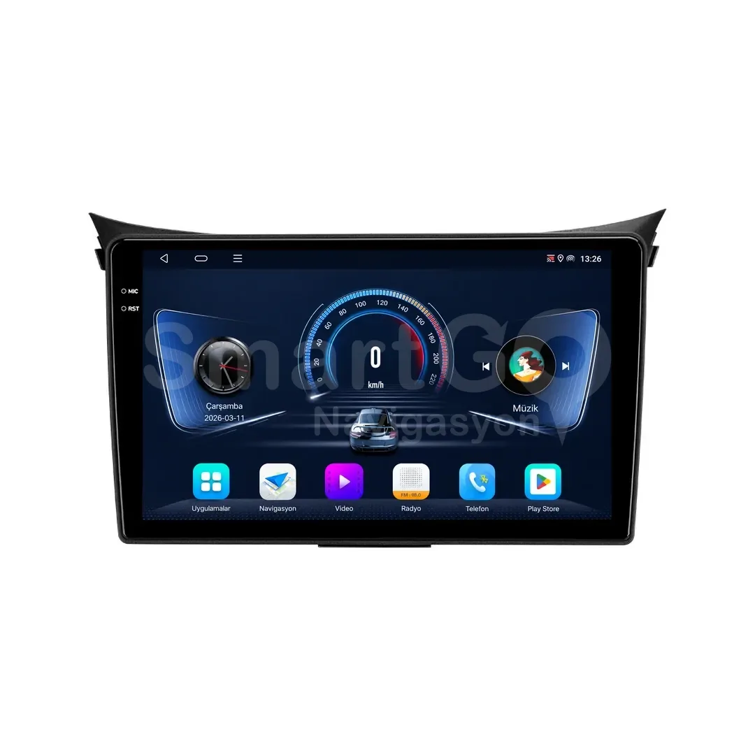 Hyundai i30 Android Multimedya Sistemi (2012-2016) - 9 İnç