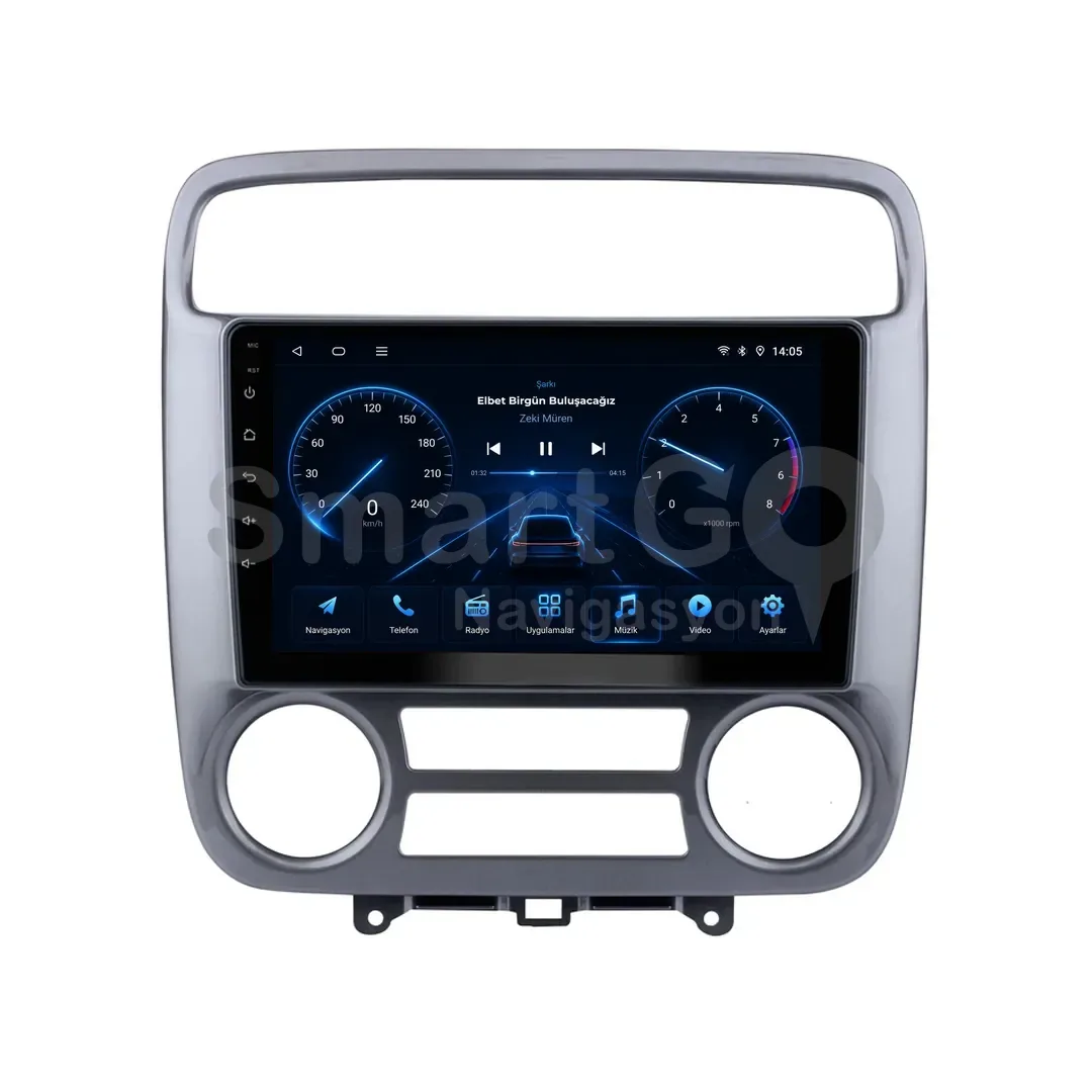 Honda Stream Android Multimedya Sistemi (2001-2004) - Manuel 9 İnç