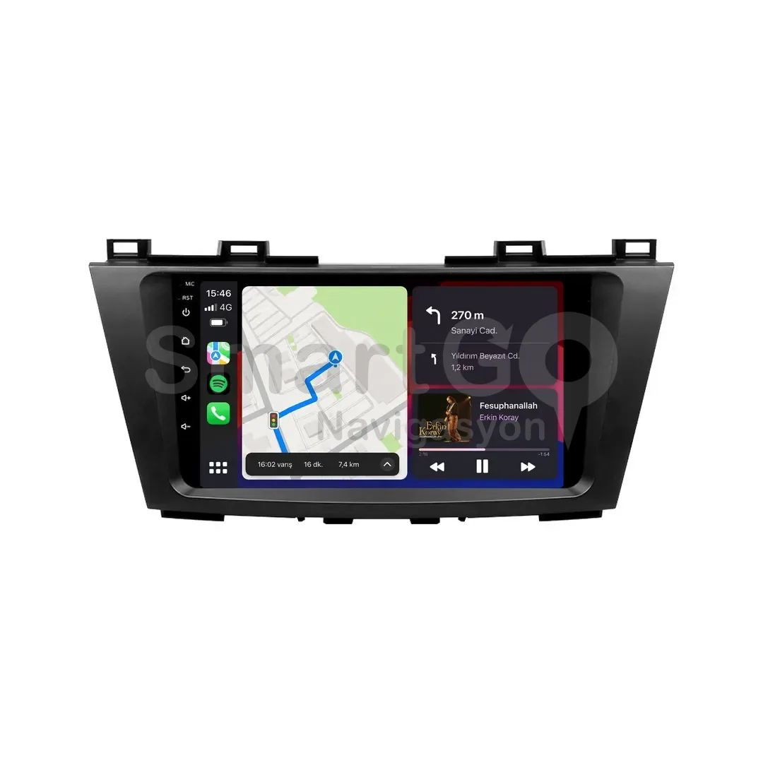 Mazda 5 Android Multimedya Sistemi (2010-2013) - 9 İnç