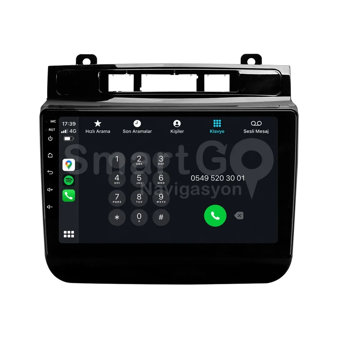 Volkswagen Touareg Android Multimedya Sistemi (2010-2017) - 9 İnç