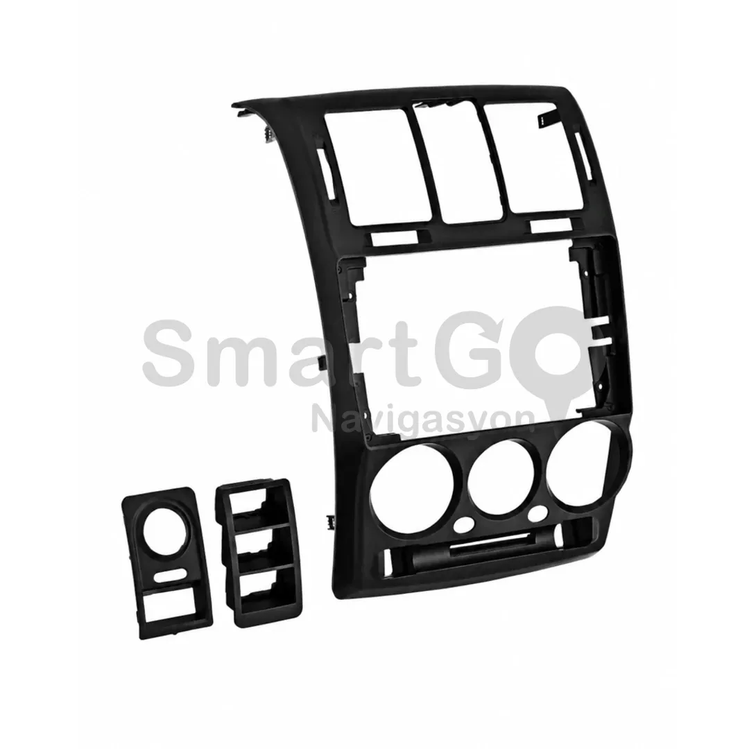 Hyundai Getz 9 İnç 2003-2011 Siyah Multimedya Çerçevesi