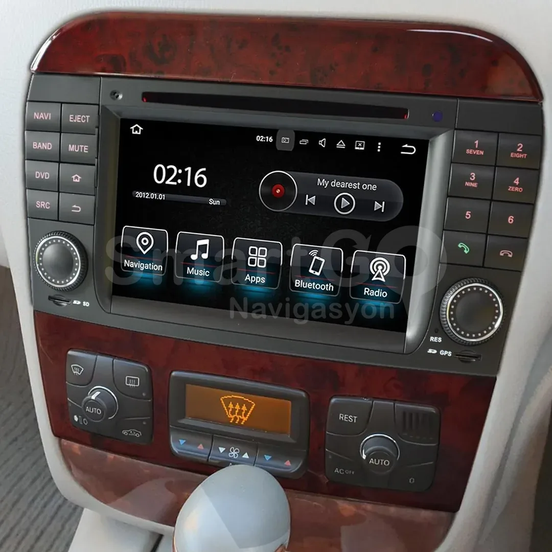 Mercedes Benz S-Class OEM 7.0 İnç Android Multimedya 4+64 GB