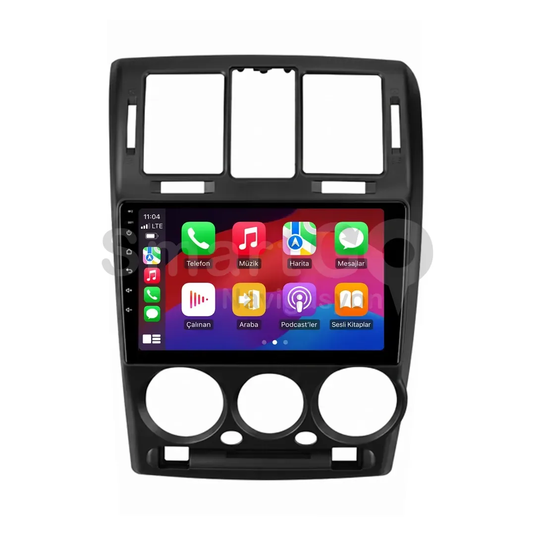Hyundai Getz Android Siyah Multimedya Sistemi (2003-2011) - 9 İnç