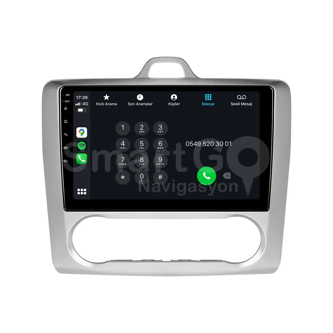 Ford Focus Android Multimedya Sistemi (2006-2011) - Dijital 9 İnç