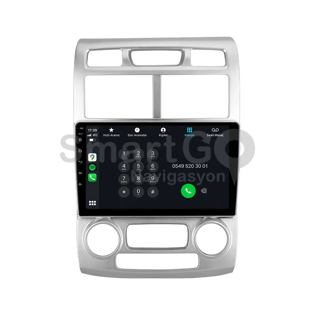 Kia Sportage Android Multimedya Sistemi (2005-2008) - 9 İnç