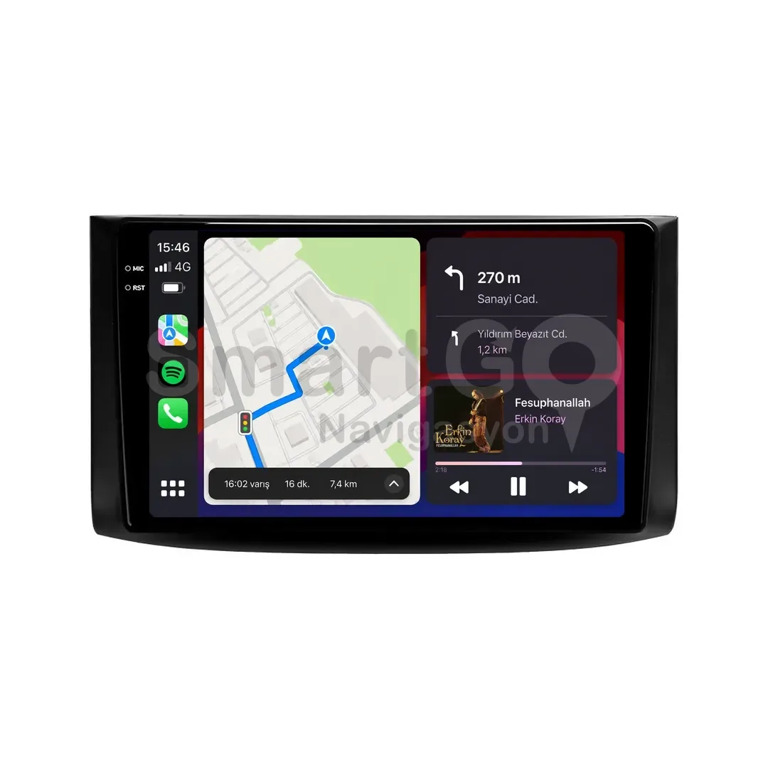 Chevrolet Aveo Android Multimedya Sistemi (2007-2012) - 9 İnç