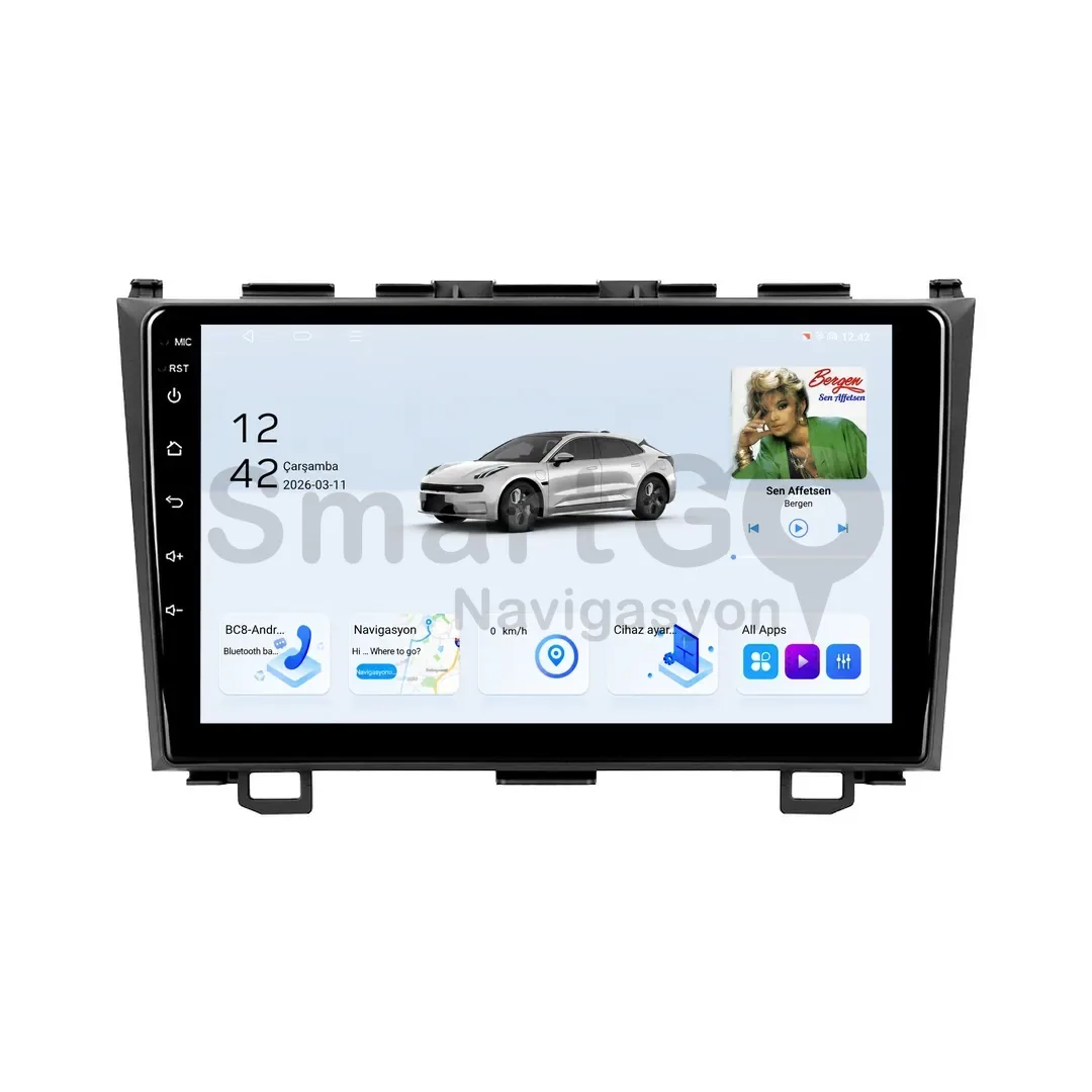 Honda CR-V Android Multimedya Sistemi (2007-2012) - 9 İnç