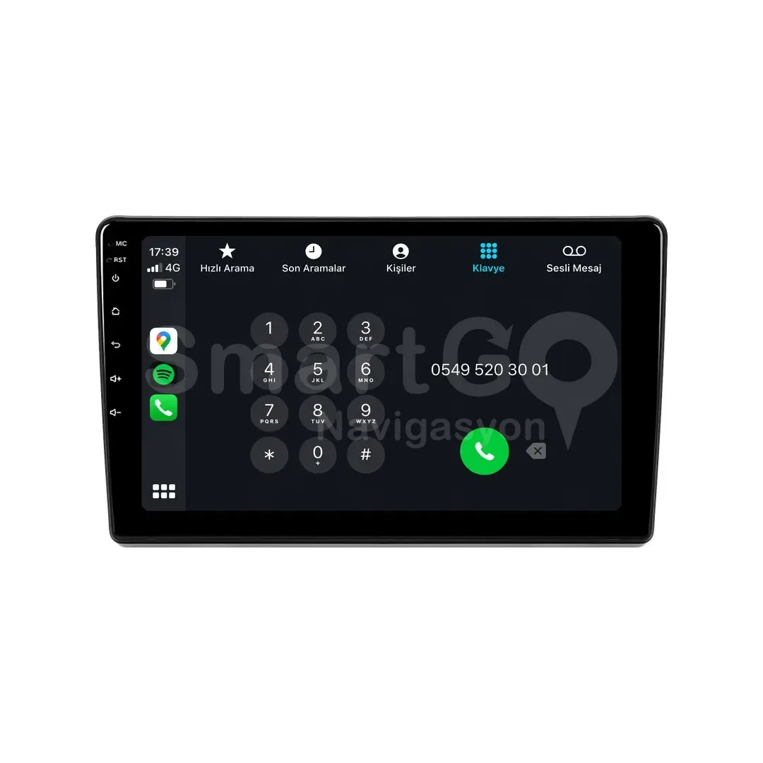 Ford Fusion Android Multimedya Sistemi (2003-2011) - Fiesta 9 İnç