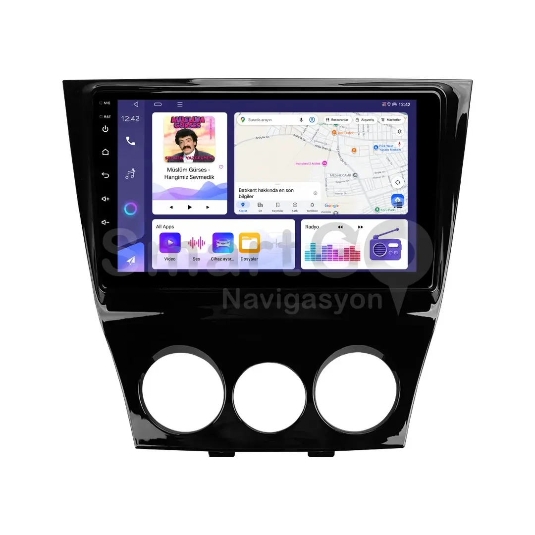 Mazda RX-8 Android Multimedya Sistemi (2004-2011) - 9 İnç
