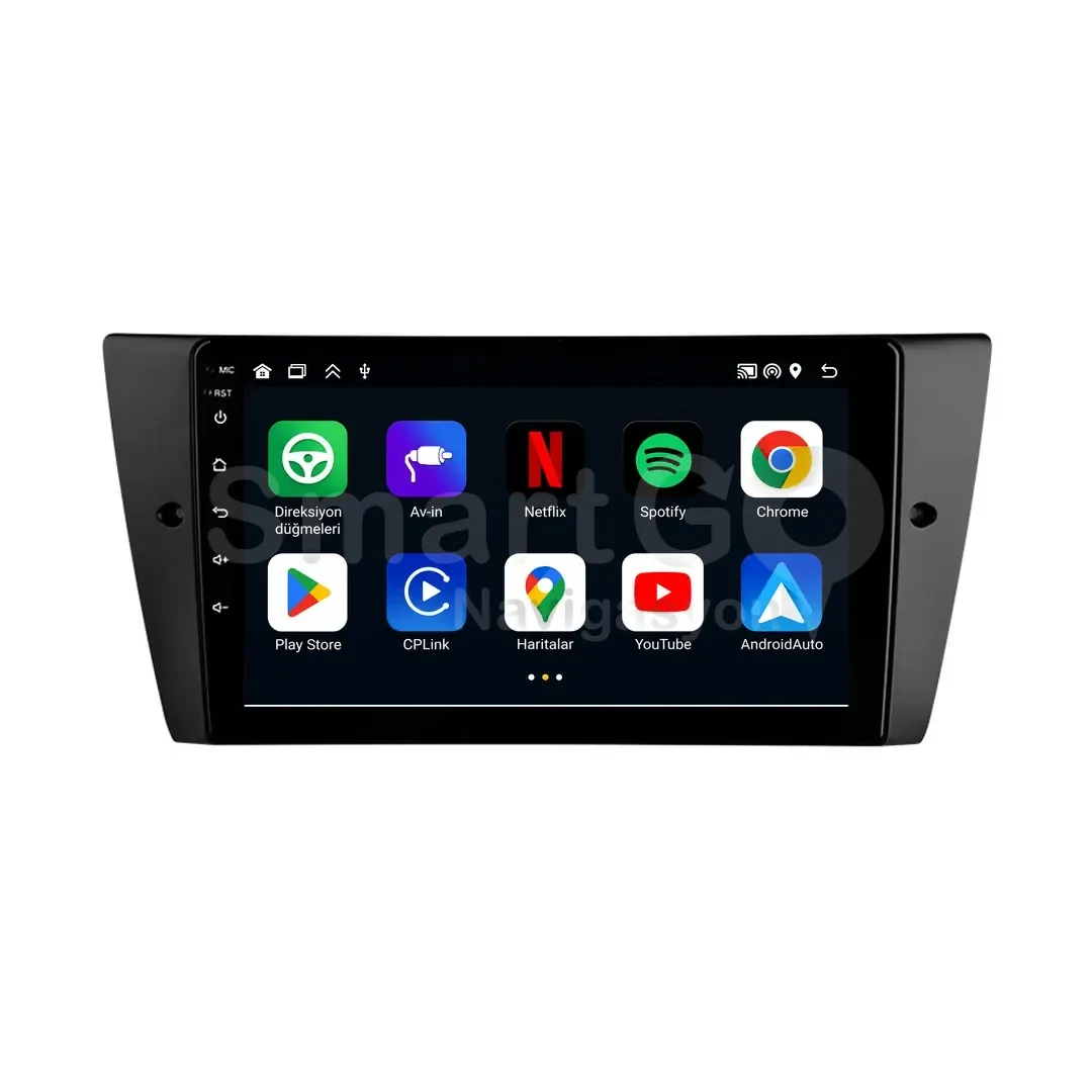BMW 3 Series E91 Android Multimedya Sistemi (2005-2012) - E90 9 İnç