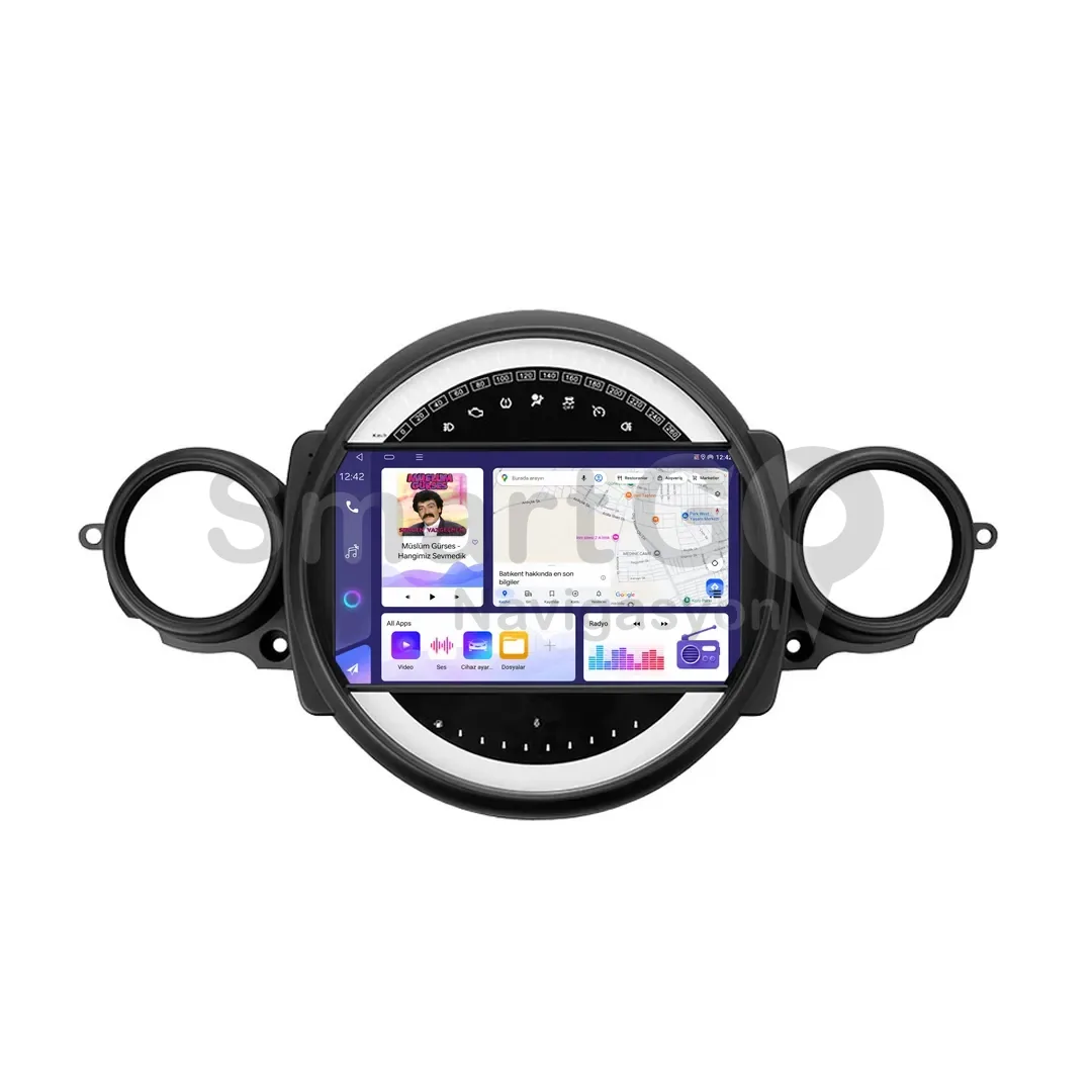 Mini Cooper S Android Multimedya Sistemi (2007-2014) - 9 İnç