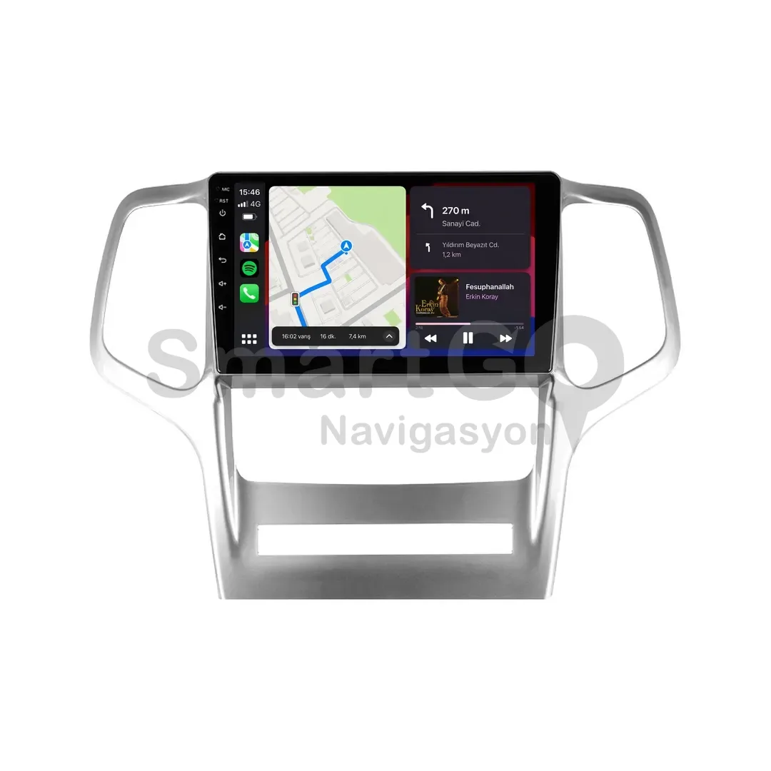 Jeep Grand Cherokee Android Multimedya Sistemi (2011-2012) - 9 İnç