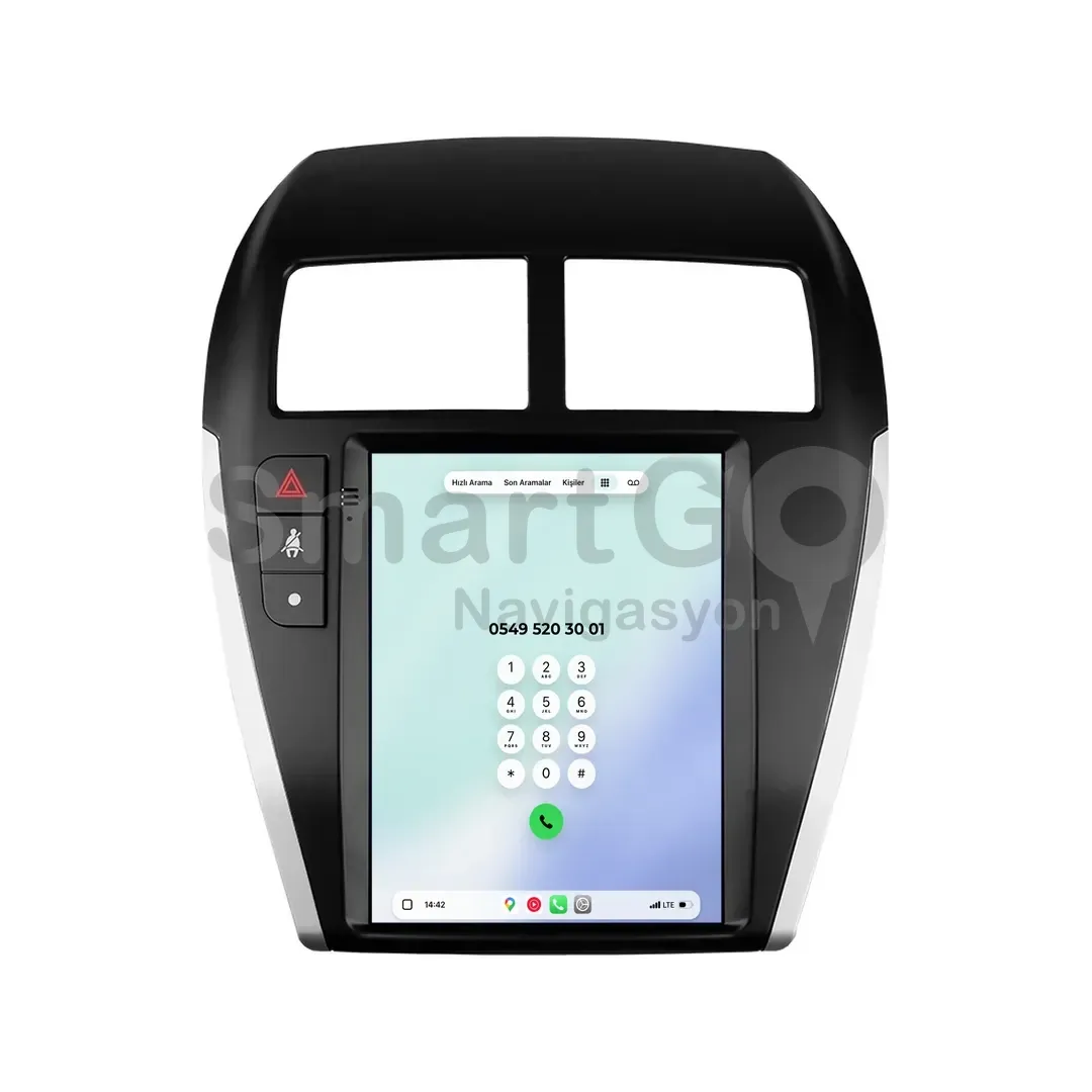 Mitsubishi ASX Android Tesla Multimedya Sistemi (2010-2019) - 9.7 İnç