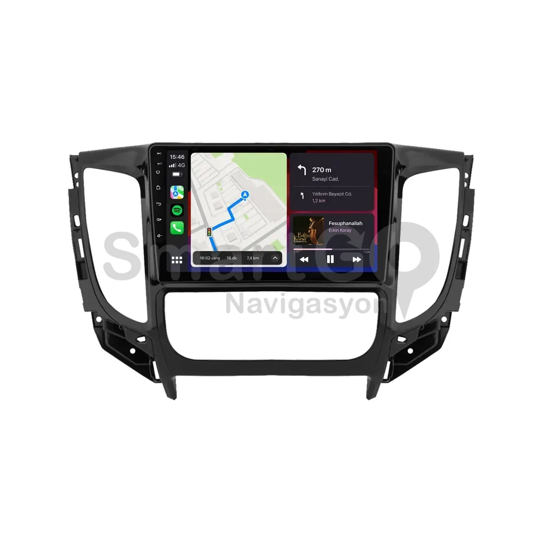 Mitsubishi L200 Android Multimedya Sistemi (2015-2018) - 9 İnç