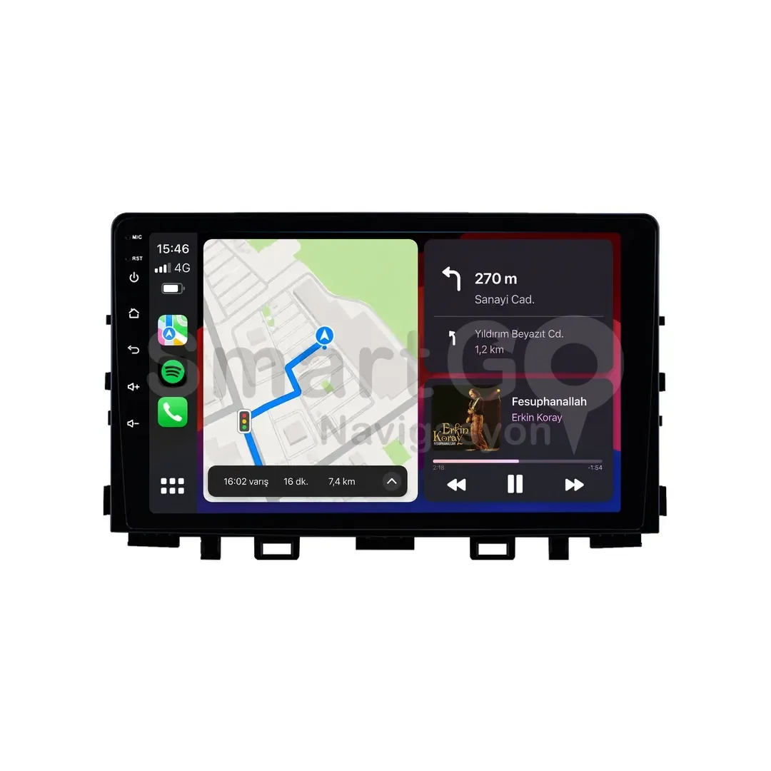 Kia Stonic Android Multimedya Sistemi (2017-2021) - Rio 9 İnç