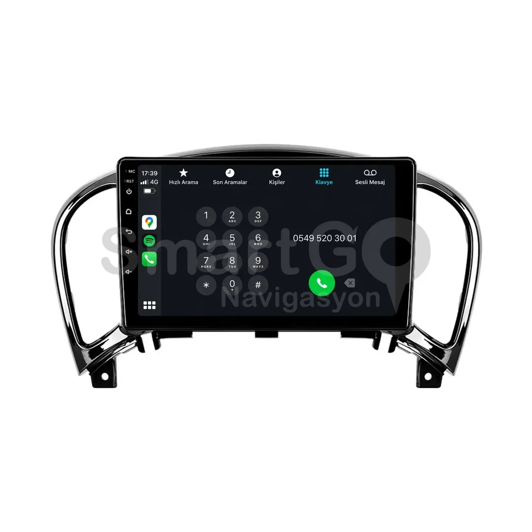 Nissan Juke Android Multimedya Sistemi (2011-2018) - 9 İnç