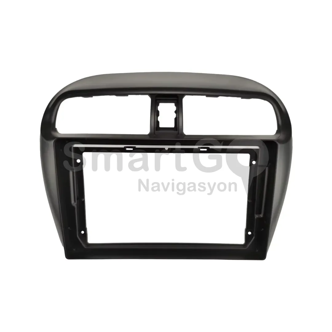 Mitsubishi Attrage 9 İnç 2014-2015 Multimedya Çerçevesi