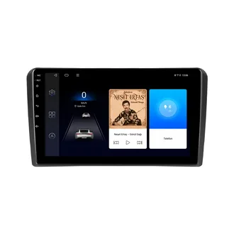 Audi A3 Android Multimedya Sistemi (2004-2012) - 9 İnç