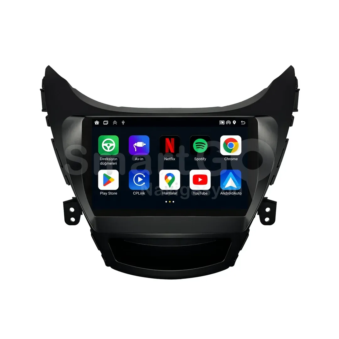 Hyundai Elantra Android Multimedya Sistemi (2011-2013) - 9 İnç