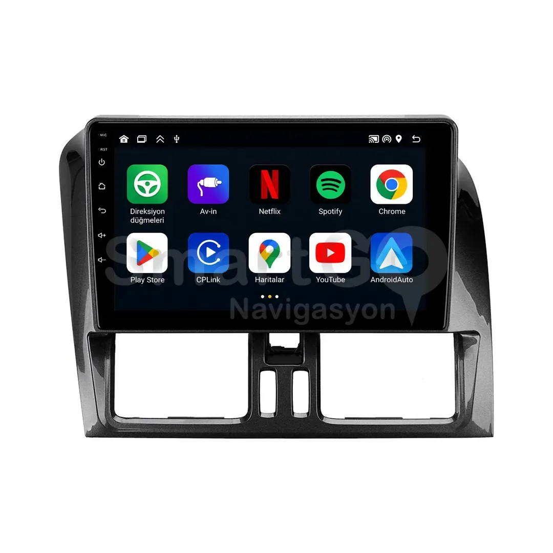 Volvo XC60 Android Multimedya Sistemi (2009-2017) - 9 İnç
