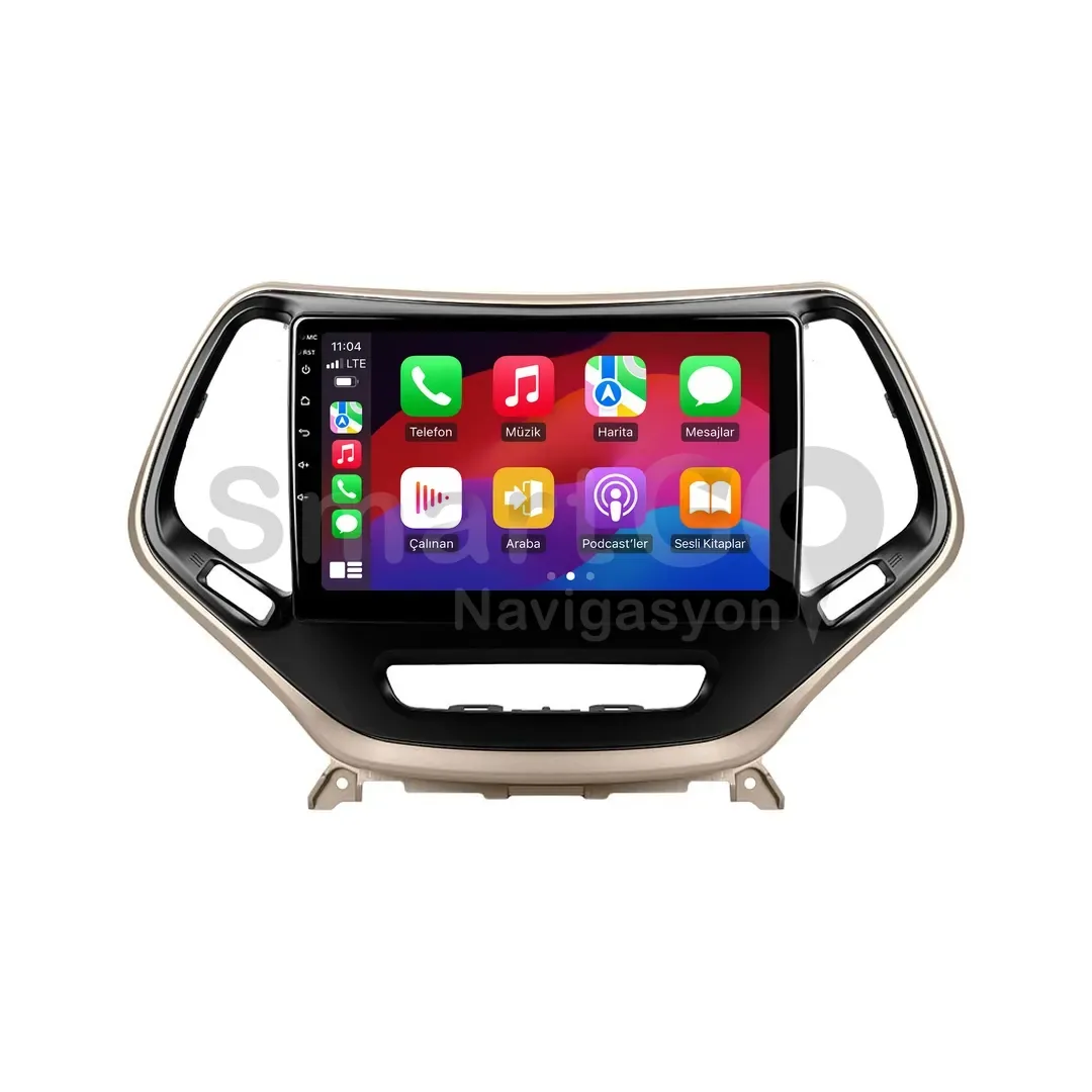 Jeep Cherokee Android Multimedya Sistemi (2014-2015) - 10 İnç Bej