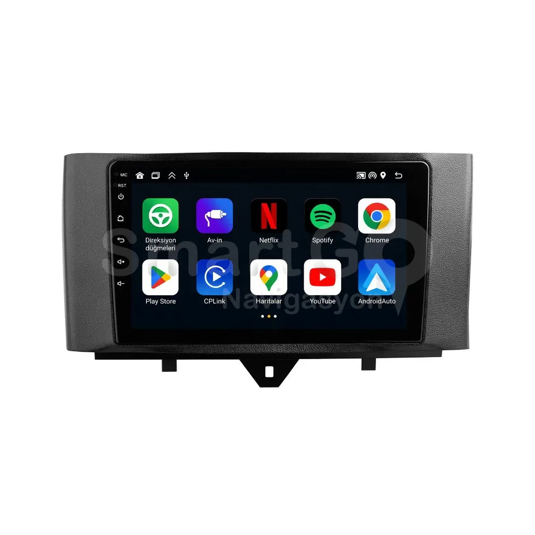 Smart Fortwo Android Multimedya Sistemi (2011-2015) - 9 İnç