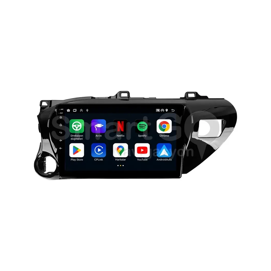 Toyota Hilux Android Multimedya Sistemi (2015-2022) - 10 İnç